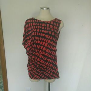 Ivonne France Vintage one sleeve tunic top